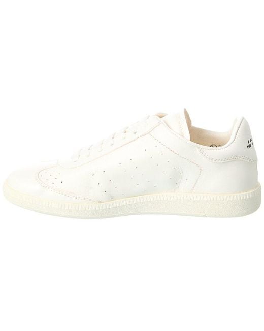 Isabel Marant White Kaycee Leather Sneaker