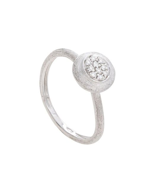 Marco Bicego White Jaipur 18K Diamond Ring