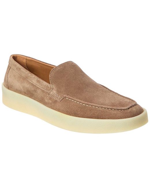 Boss Brown Clay Suede Loafer for men
