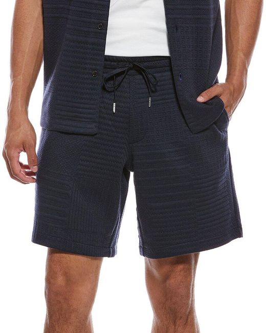 Scotch & Soda Black Knit Short for men