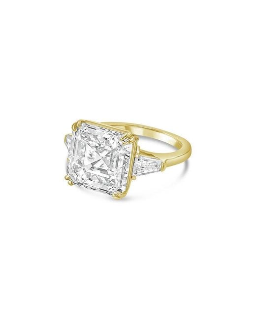 Diana M White Diana M. 18K 11.00 Ct. Tw. Lab-Grown Diamond Ring
