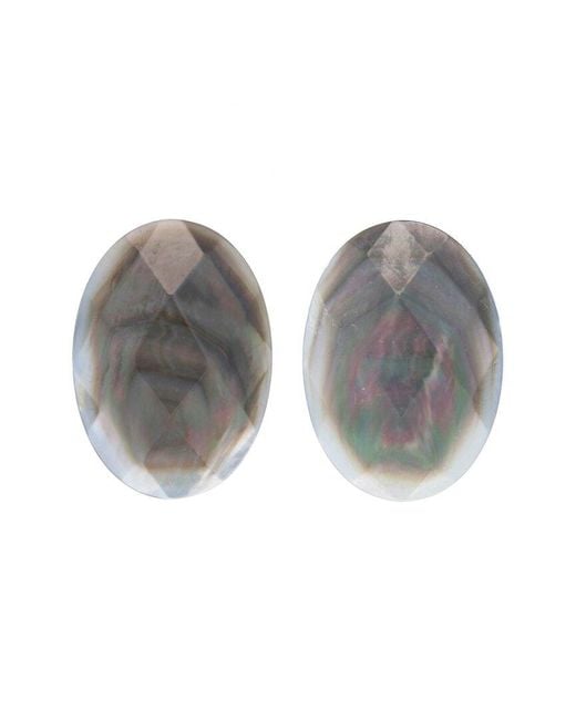 Margo Morrison Gray Sterling Silver Pearl Earrings
