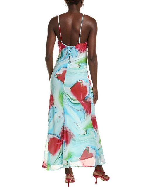 Bardot White Suri Maxi Slip Dress