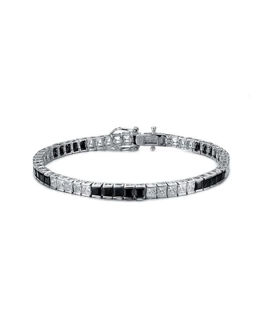 Rachel Glauber White Cz Tennis Bracelet