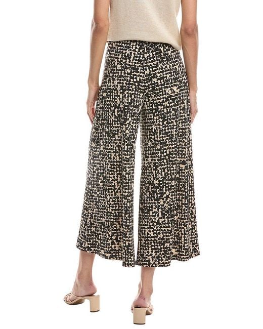 Vince Camuto Black Pull On Wide Leg Pant