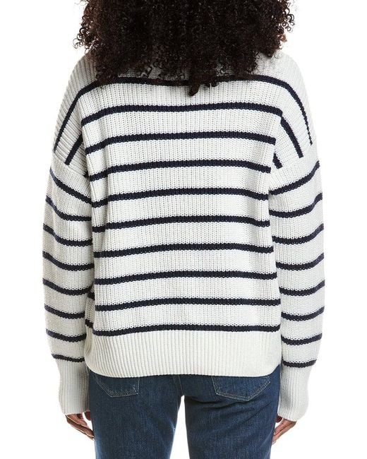 Faherty Brand Black Mariner Wool-Blend Sweater
