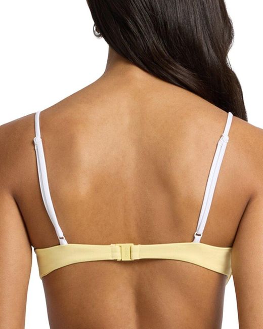 Onia Brown Brigitte Bikini Top