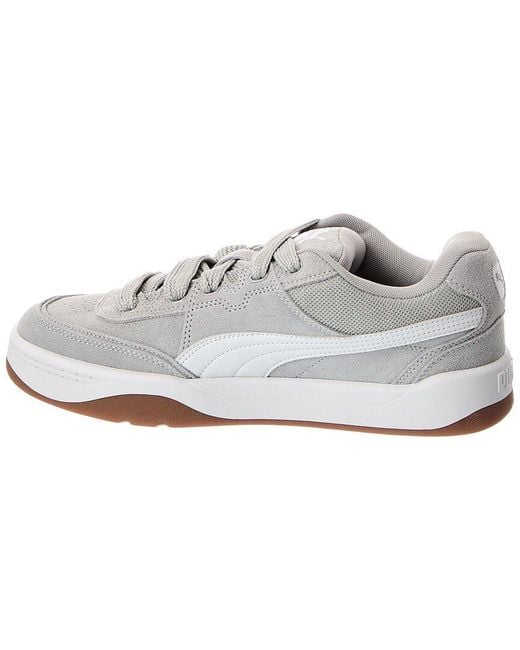 PUMA White Park Lifestyle Sk8 Sd Suede Sneaker for men
