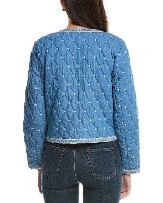J.McLaughlin Blue Helene Jacket