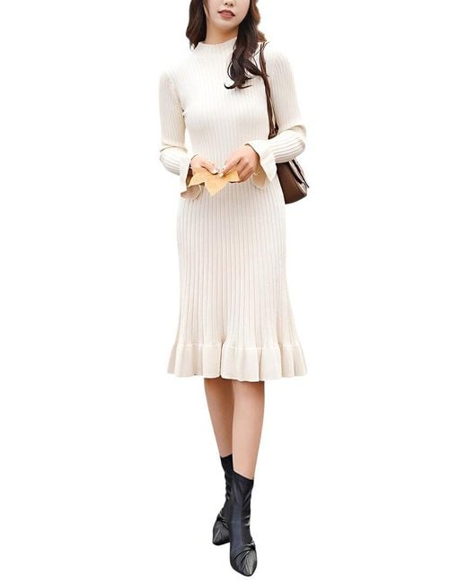 Monique Lagarde White Mini Dress