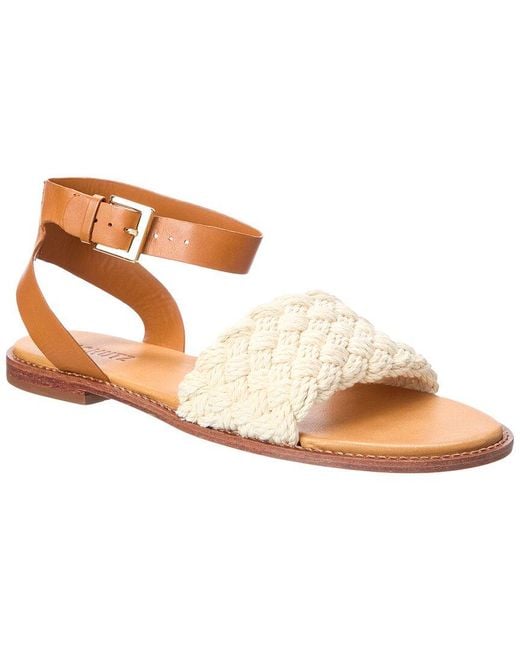 SCHUTZ SHOES White Isabel Sandal