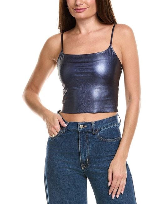 Commando Blue Cami Crop Top