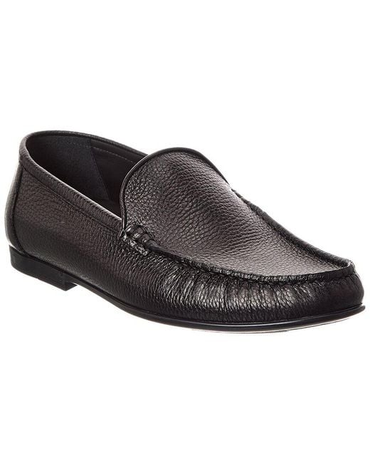 Bally Black Craxon Leather Loafer for men