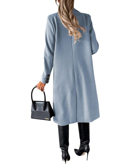 Maya Rosa Blue Coat