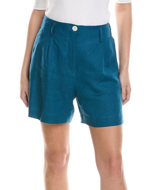 Lemlem Blue 5.5In Faizah Short