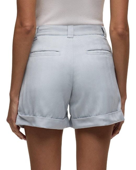 Hudson Blue Trouser Short Herringbone High R Short