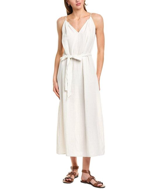 Velvet By Graham & Spencer White Carrill Maxi Dress
