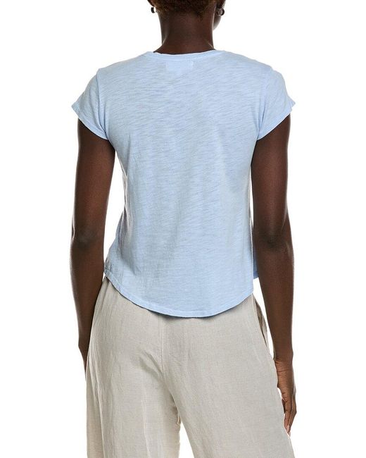 Bella Dahl Blue Baby Crew T-Shirt