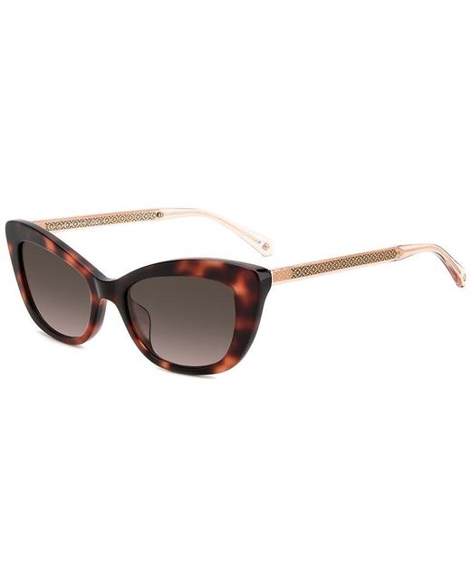 Kate Spade Merida/G/S 54Mm Sunglasses in Brown Lyst UK