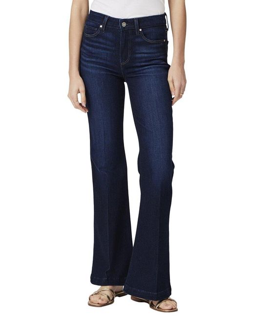 PAIGE Womens Blue Genevieve Jean