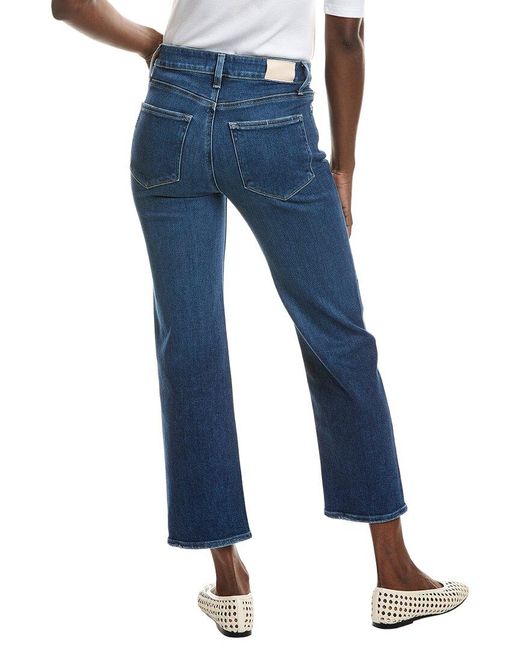 PAIGE Blue Anessa Straight Jean