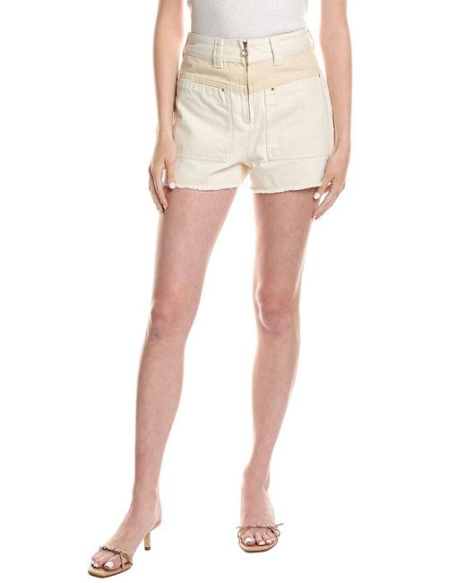 Ba&sh Natural Cdavid Short