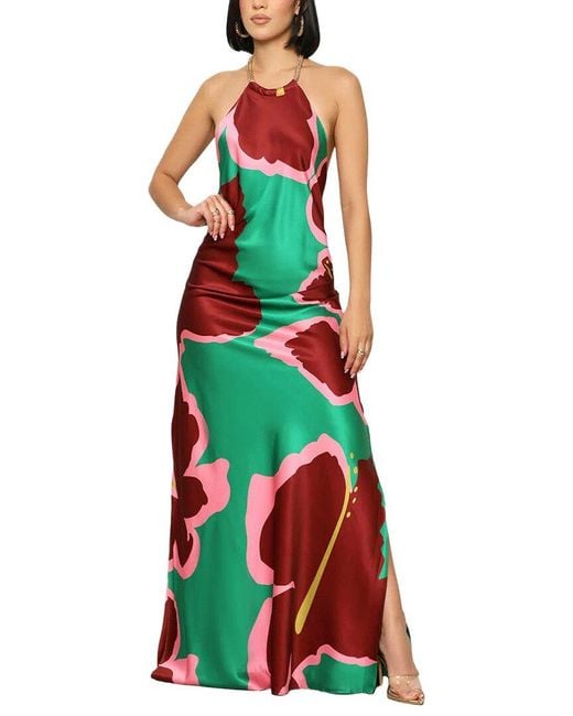 Emma way Red Maxi Dress