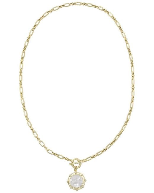 Electric Picks Metallic 14K Filled Cz Catalina Pendant
