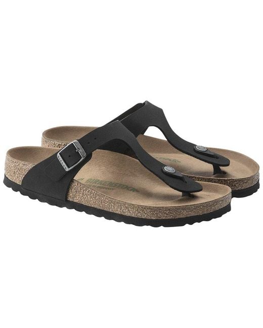 Birkenstock Brown Gizeh Vegan Thong Sandal