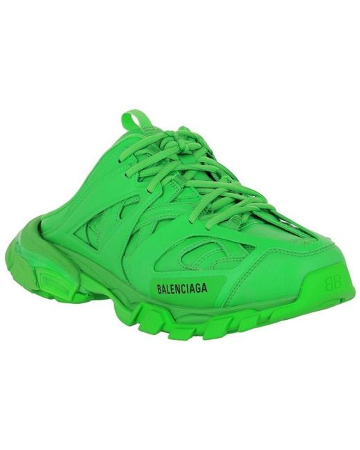 Balenciaga Green Track Mules Sneaker Mule Sneaker for men