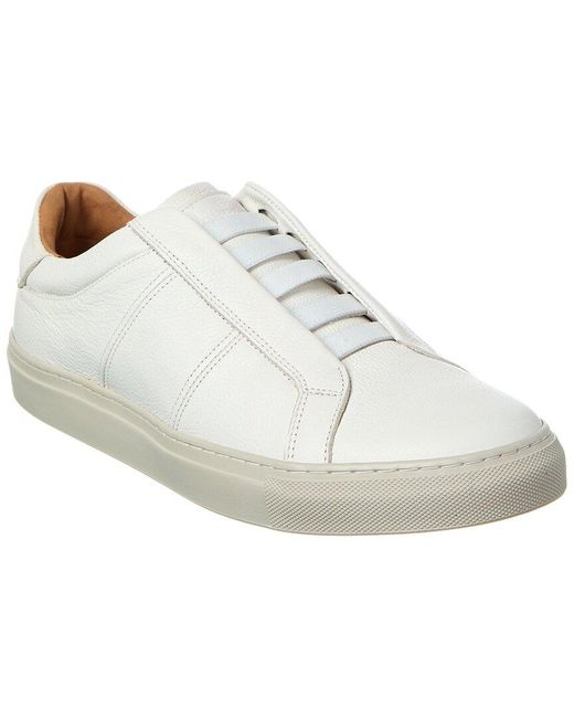 Allen Edmonds White Colton Leather Sneaker for men