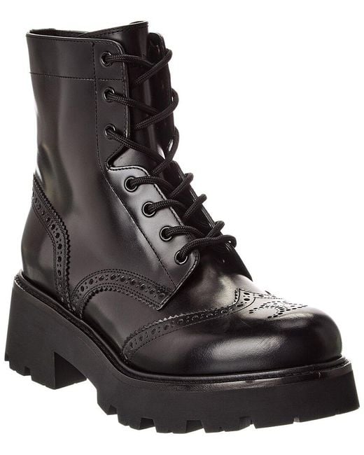 Céline Black Dnu Pack Triomphe Leather Boot