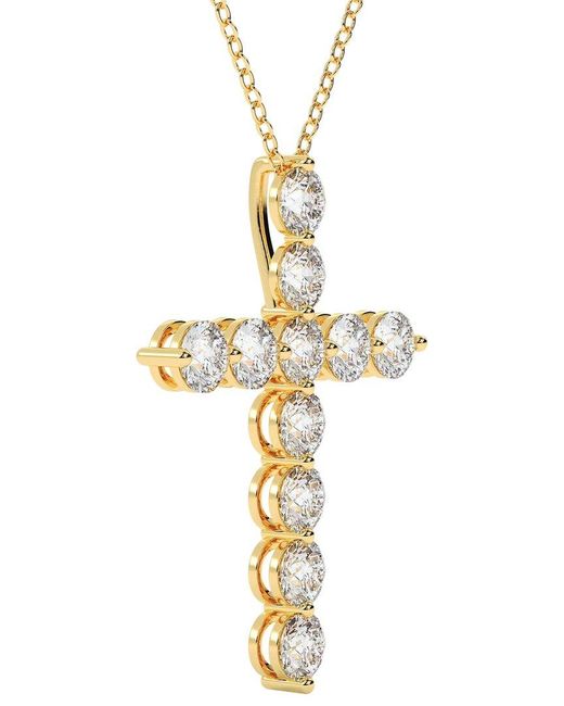 Diamond Select Cuts White 14K 1.00 Ct. Tw. Diamond Pendant Necklace