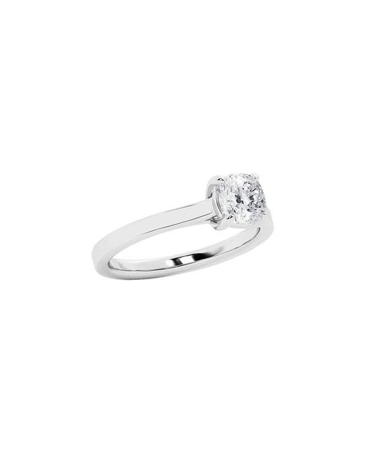 Lab Grown Diamonds White 14K 0.50 Ct. Tw. Lab-Grown Diamond Solitaire Engagement Ring