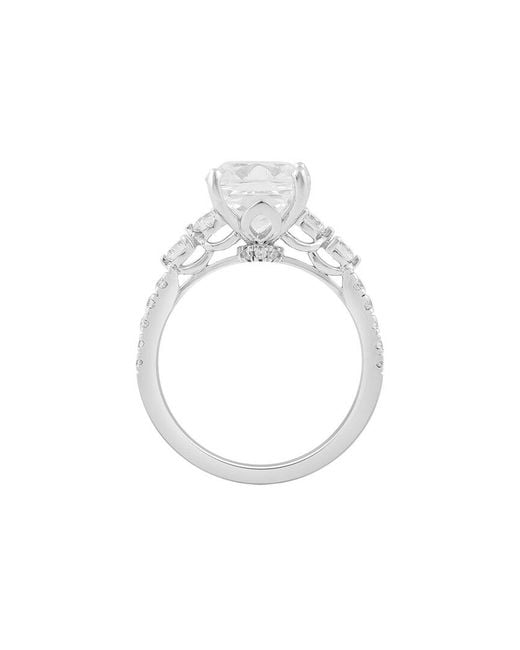 Ethos Creations White Brilliant Bloom 14K 3.50 Ct. Tw. Lab-Grown Diamond Bridal Ring