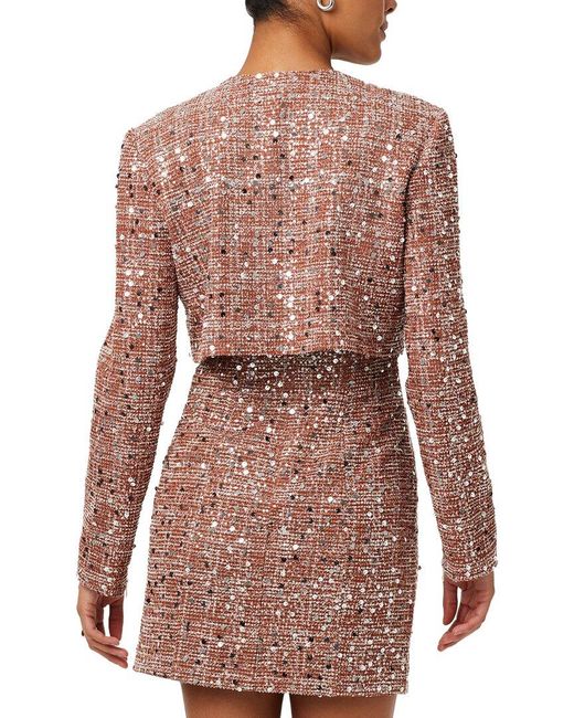Toccin Pink Lainey Cropped Jacket