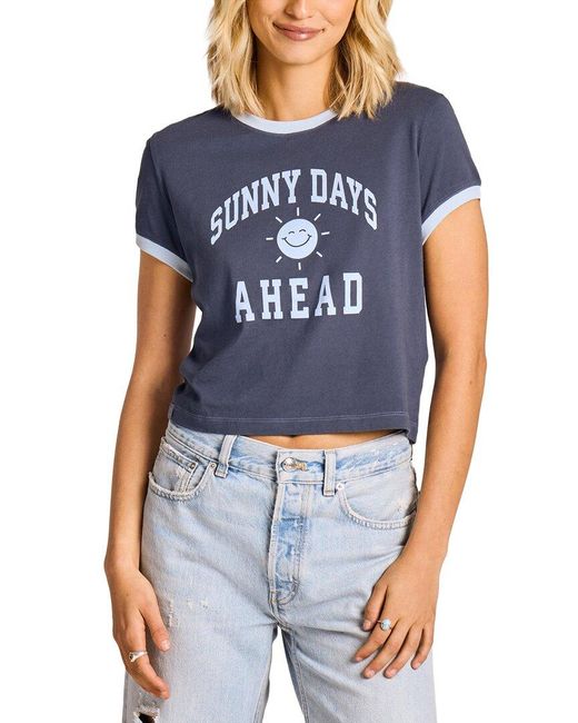 Life Is Good. Blue Crusher Lite T-Shirt