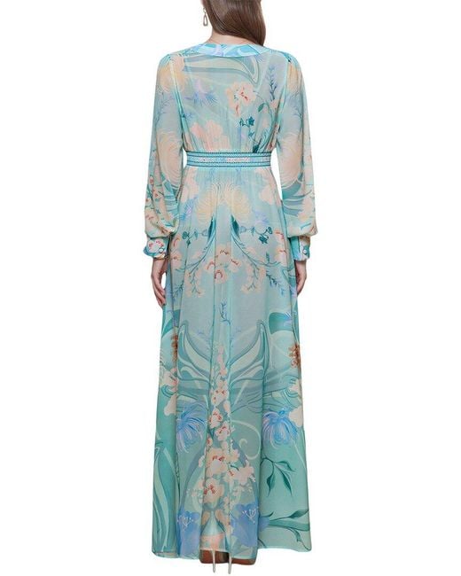 Emma way Blue Maxi Dress