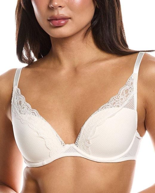 Passionata Brown Brooklyn Plunge Lace T-Shirt Bra