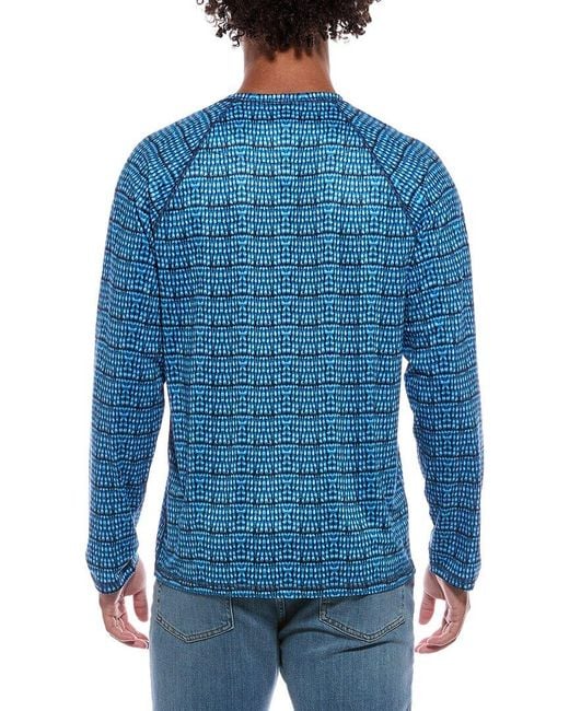 Tommy Bahama Blue Tidal Dye T-Shirt for men
