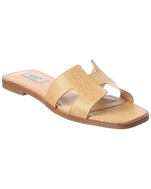 Steve Madden White Eadie Sandal