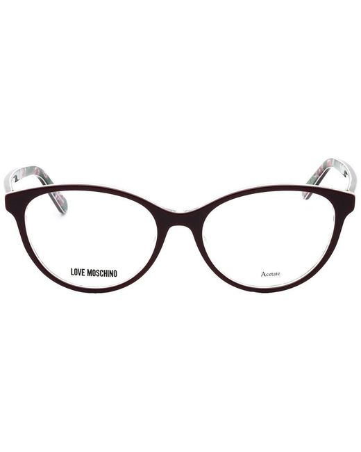 Moschino Brown Mol525 52Mm Optical Frames