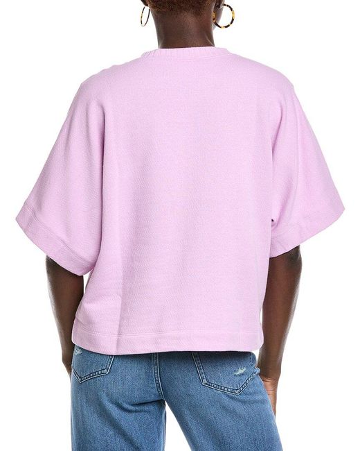 Cabi Purple Breezy Sweatshirt