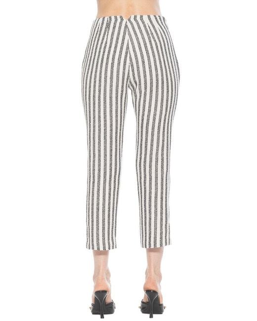 Alexia Admor White Clio Pant