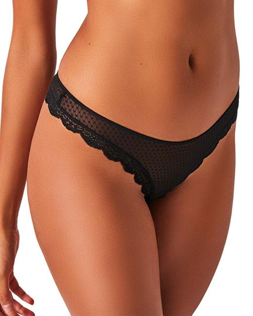Free People Brown Fiona Thong