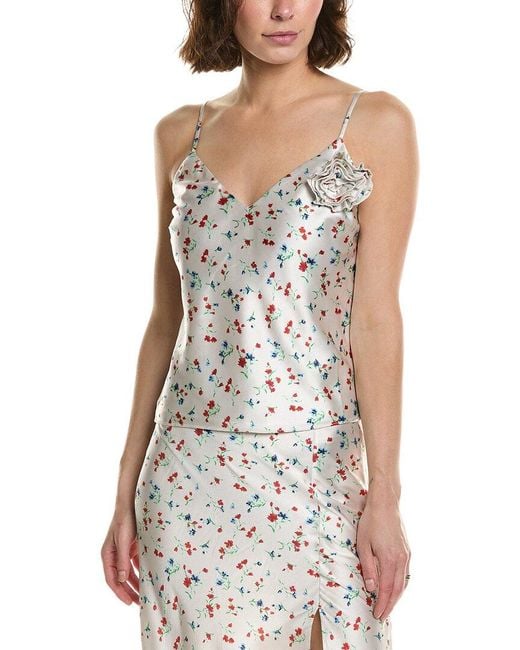 Bardot White Wisteria Cami
