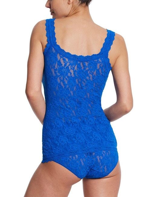 Hanky Panky Blue Signature Lace Cami