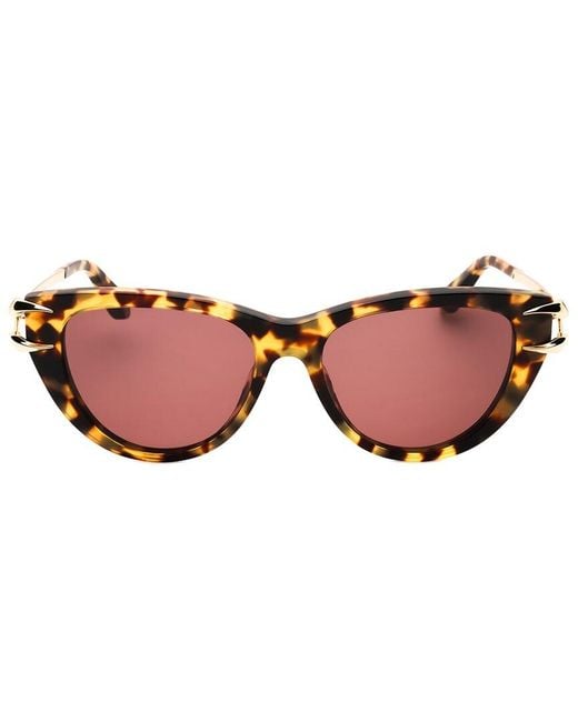 Roberto Cavalli Pink Src031 55Mm Sunglasses