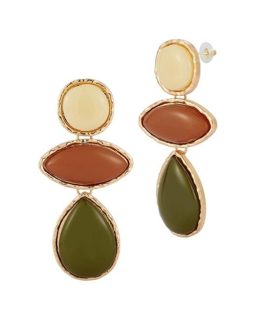 Sphera Milano White Plated Earrings