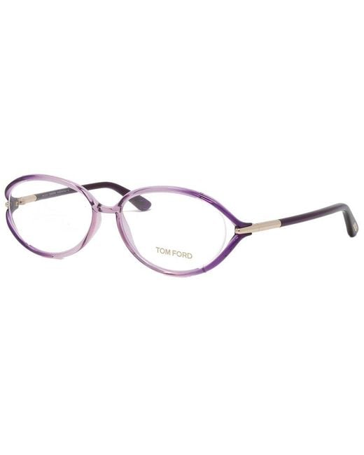 Tom Ford Purple Ft5212V 55Mm Optical Frames